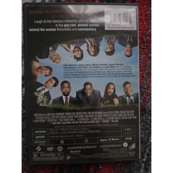 Death At A Funeral DVD Comedy Movie 2010 - Picture 2 of 2